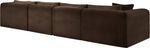 Shaggy - 4 Piece Modular Sectional