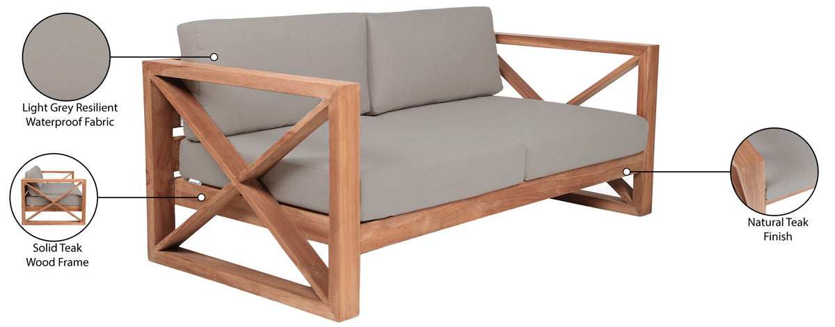 Anguilla - Water Resistant Outdoor Loveseat