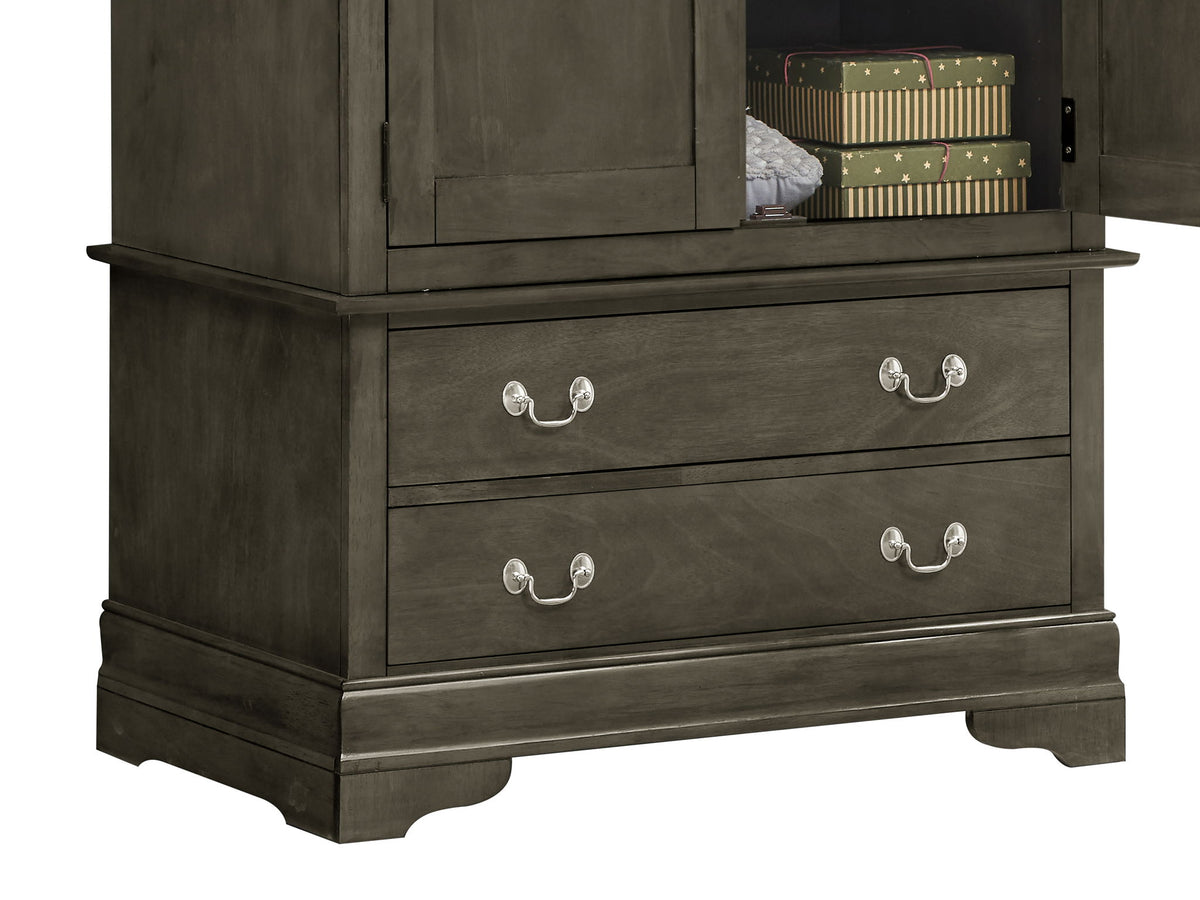 Glory Furniture - Louis Phillipe - Armoire