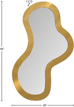 Oblique - Metal Frame Mirror