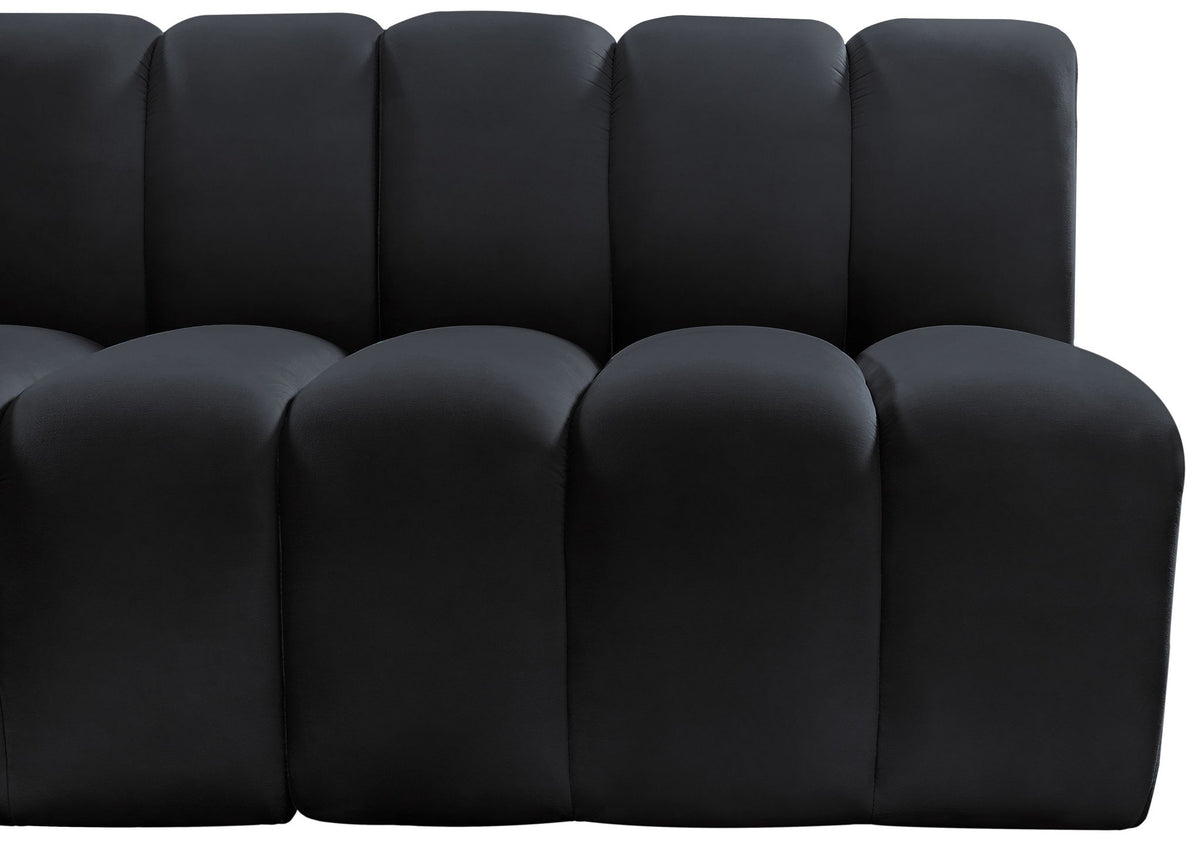 Arc - Velvet 2 Seats Modular Sofa
