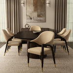 Manhattan Collette - Wood Upholstered Side Chair (Set of 2)