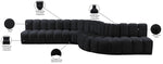 Arc - Velvet 7 Piece Modular Sofa
