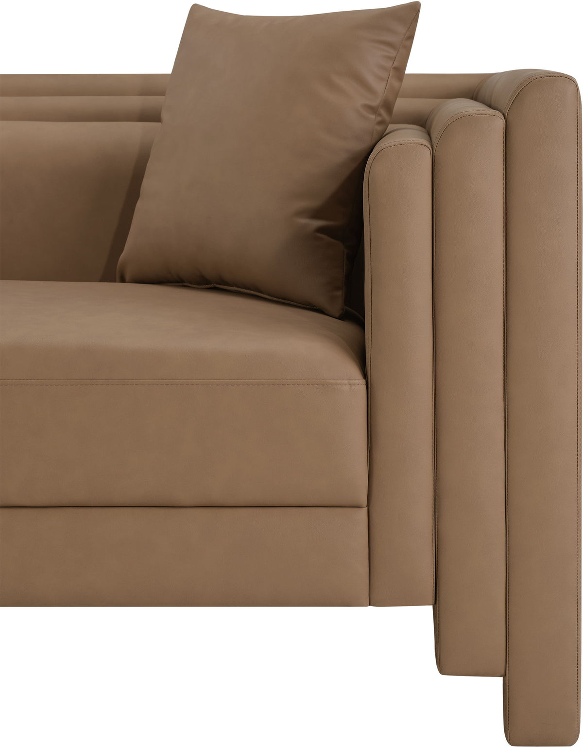 Everett - Vegan Leather Upholstered Sofa