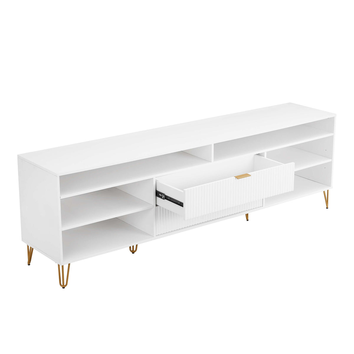 Manhattan Dumbo - Fluted TV Stand
