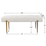 Olivier - Bench - White
