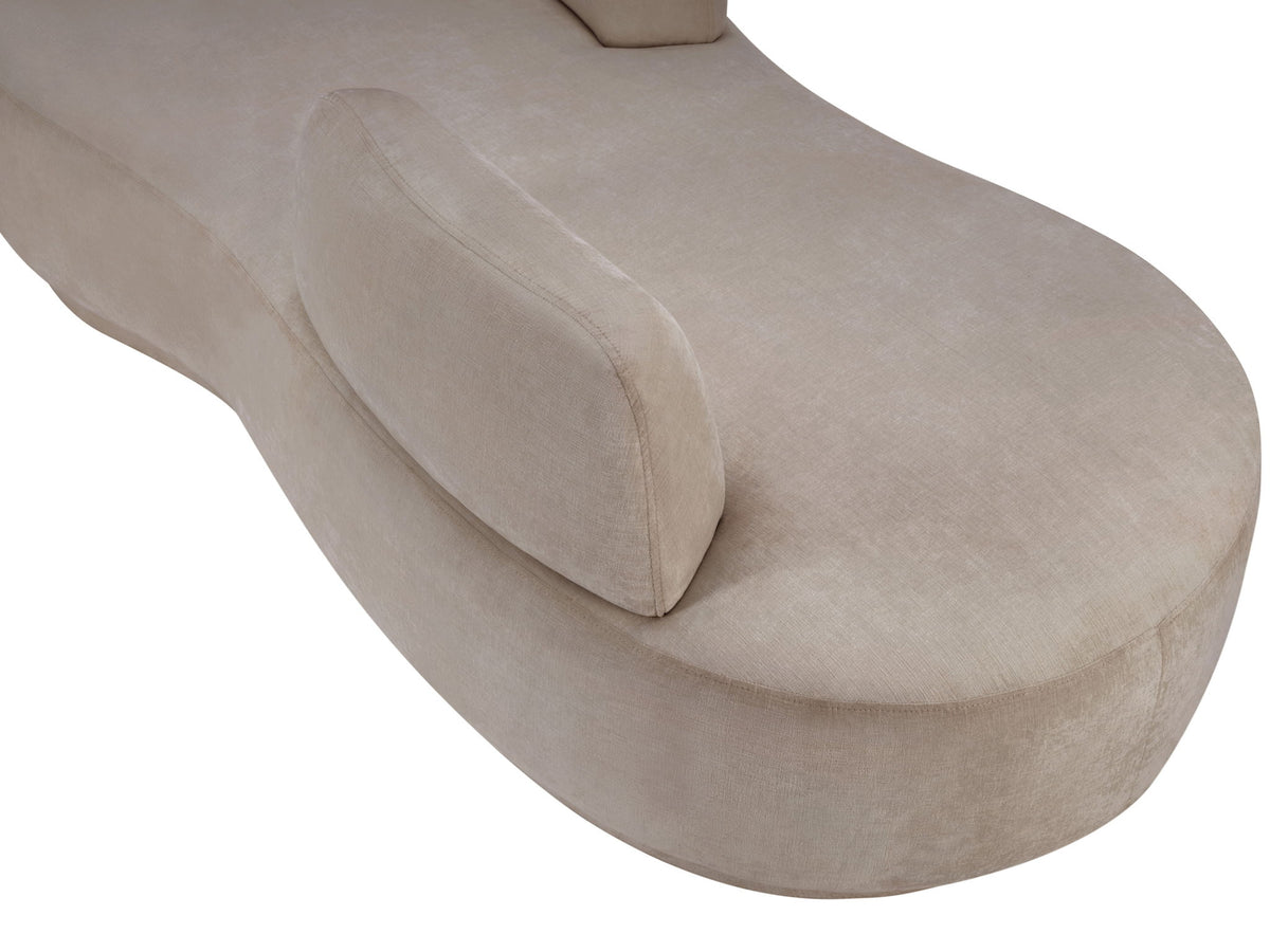 Argyle - Chenille Fabric Chaise / Loveseat