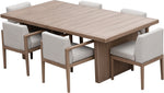 Solace - Acacia Wood Outdoor Patio Dining Table - Natural