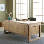 Home Office - Executive Desk - Light Brown