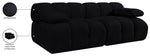 Orin - Velvet Performance Fabric Upholstered 2 Piece Modular Sofa