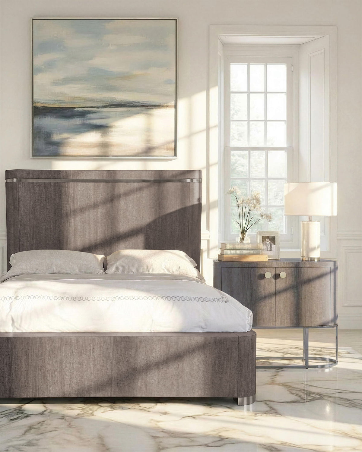 Modern Mood - Panel Bed