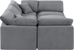Indulge - Velvet 6 Piece Modular Sectional