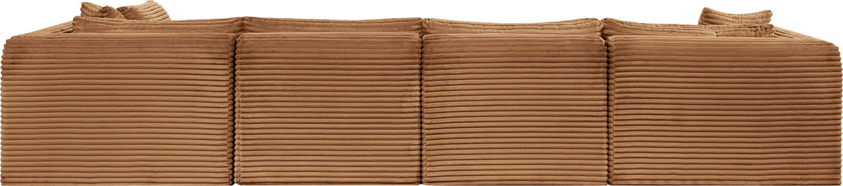 Shaggy - Fabric 6 Piece Modular U-Shaped Sectional