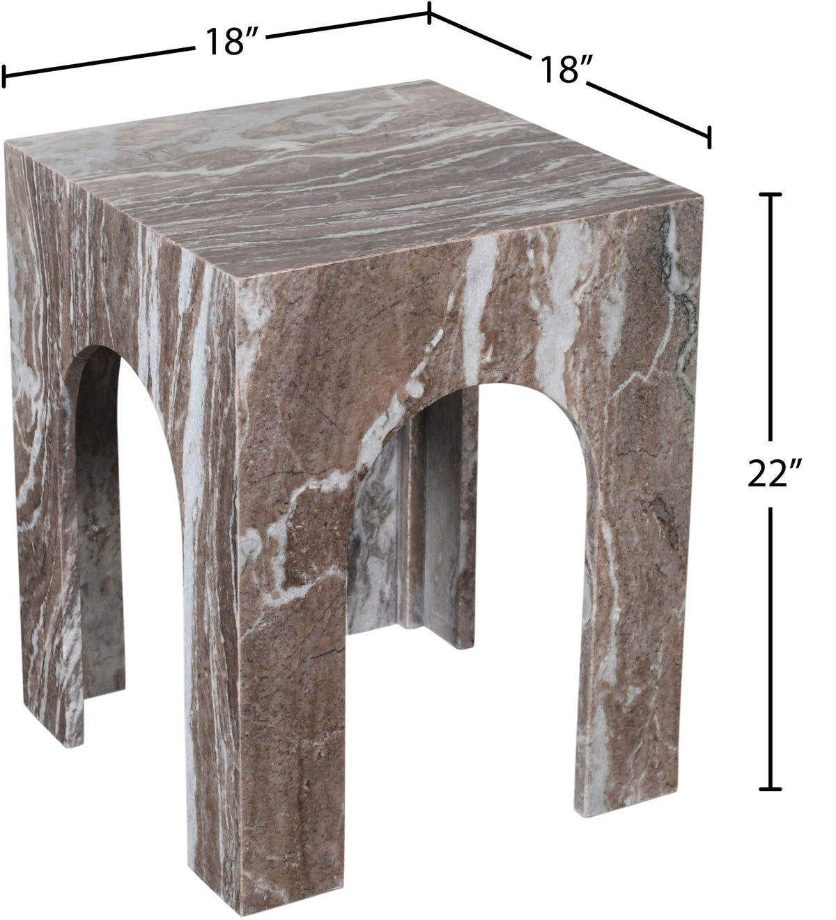 Palermo - Marble End Table
