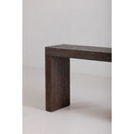 Evander - Console Table - Rustic Brown