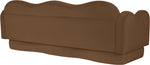 Bloom - Velvet Sofa - Saddle