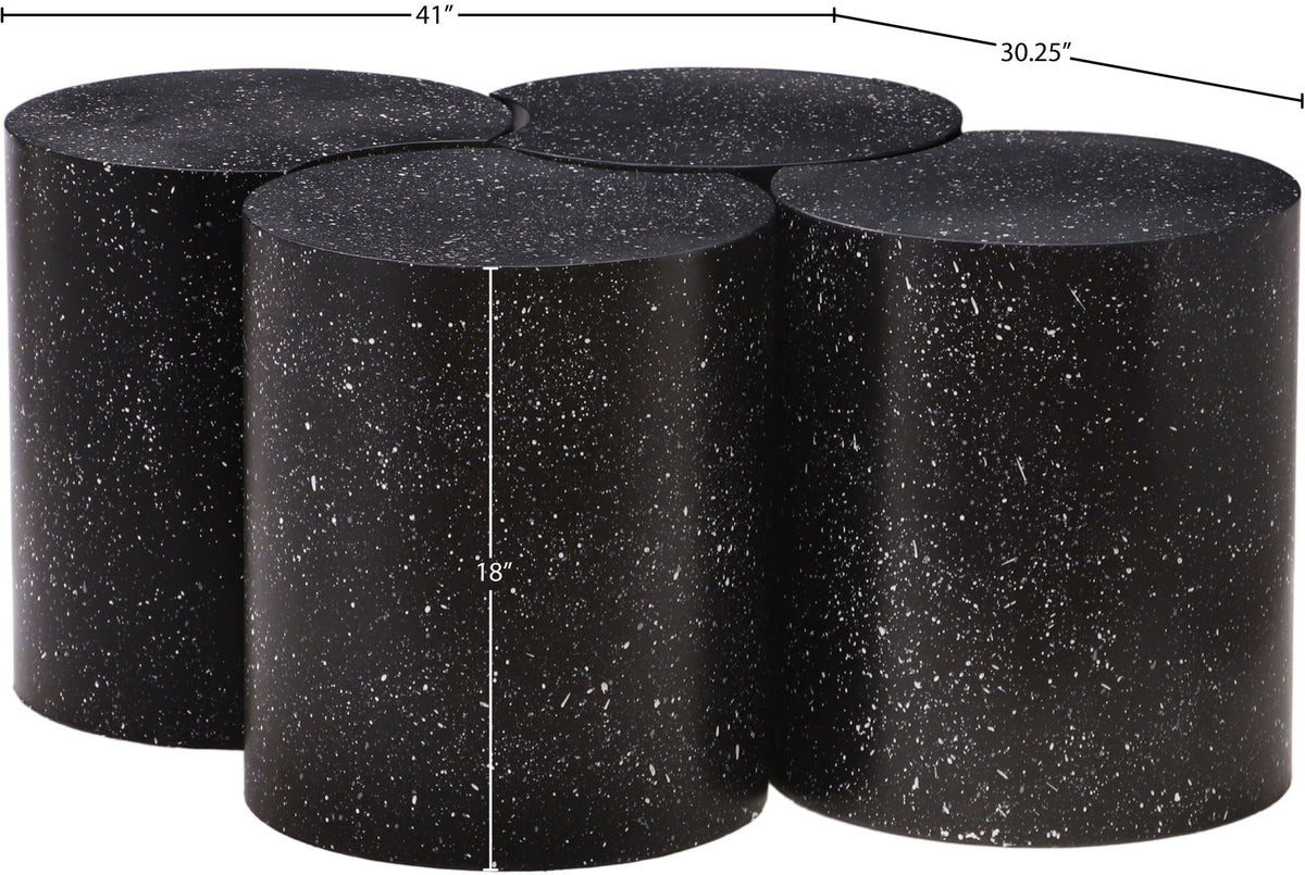 Dimple - 4 Piece Modular Coffee Table - Terazzo Finish