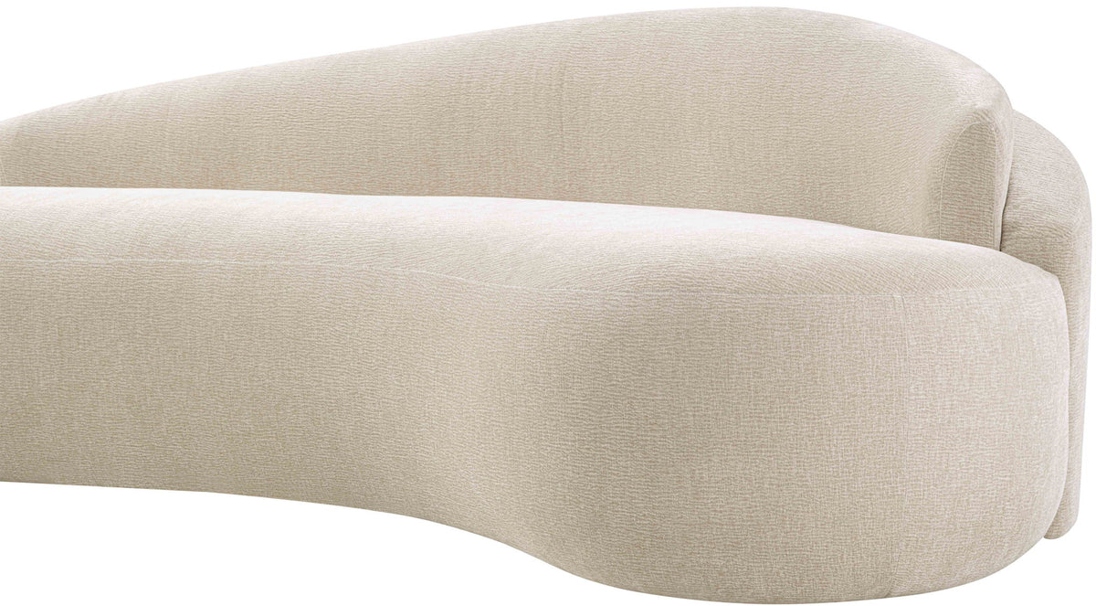 Caspian - Chenille Fabric Upholstered Sofa
