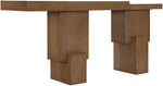 Anzio - Oak Veneer And Solid Wood Console Table