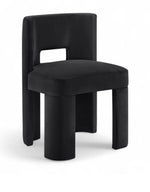 Zuno - Velvet Performance Fabric Upholstered Dining Chair (Set of 2)