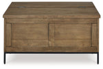 Torlanta - Lift Top Cocktail Table - Brown