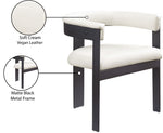 Romeo - Faux Leather Dining Chair With Black Base (Set of 2)