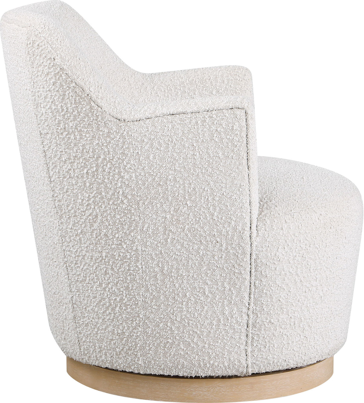 Clarita - Boucle Swivel Accent Chair