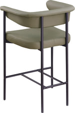 Malin - Faux Leather Counter Stool (Set of 2)
