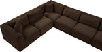 Shaggy - 9 Piece Modular U-Shaped Sectional