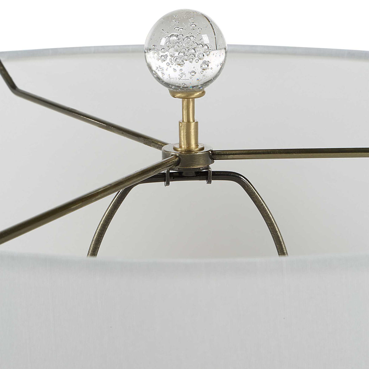 Glowing Bubbles - Table Lamp - Bright Brass
