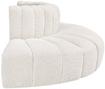 Arc - Boucle Fabric 4 Piece Modular Sofa