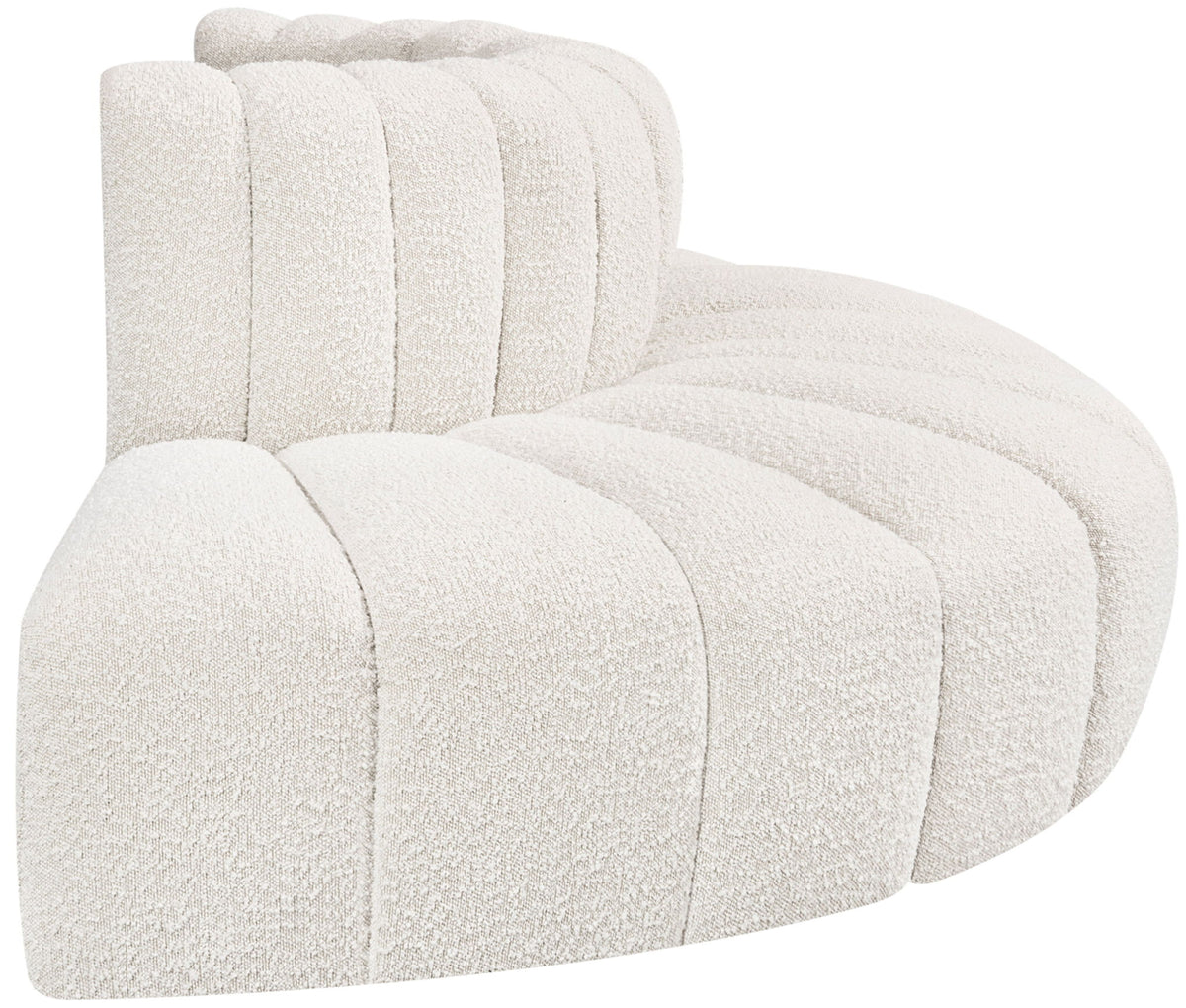 Arc - Boucle Fabric 4 Piece Modular Sofa