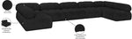 Ames - 7 Piece Boucle Fabric Modular Sectional