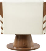 Millwin - Swivel Accent Chair With Brown Base
