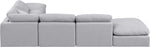Indulge - Linen 6 Piece Modular Armless Sectional