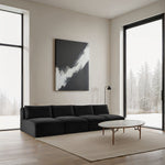 Shaggy - 4 Seat Modular Armless Sofa