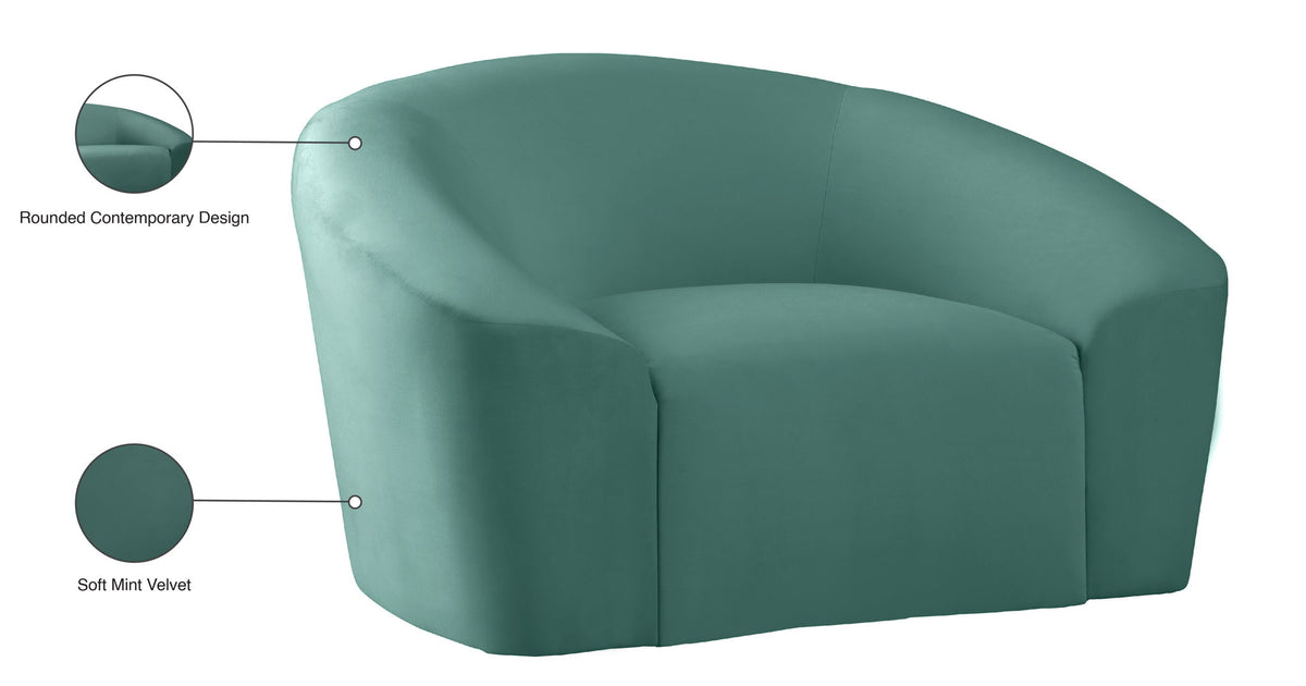 Riley - Velvet Arm Chair