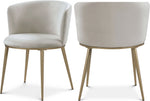 Skylar - Dining Chair with Gold Legs (Set of 2)