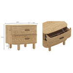 Manhattan Solara - Solid Wood Nightstand