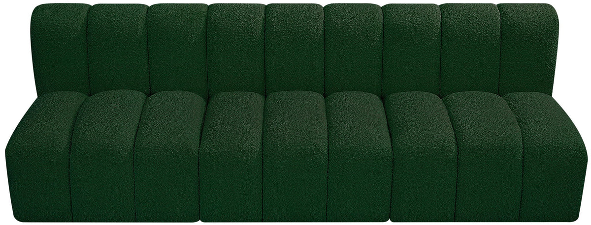 Arc - Boucle Fabric 3 Seats Modular Sofa