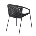 Snack - Indoor / Outdoor Stackable Steel Dining Chair