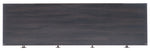 Melange - Neville Credenza - Dark Brown / Black