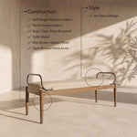 Cambria - Fabric Upholstered Bench