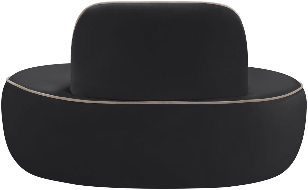 Swerve - Velvet Upholstered Chair
