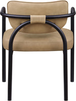 Serava - Vegan Leather Upholstered Dining Chair (Set of 2) - Tan