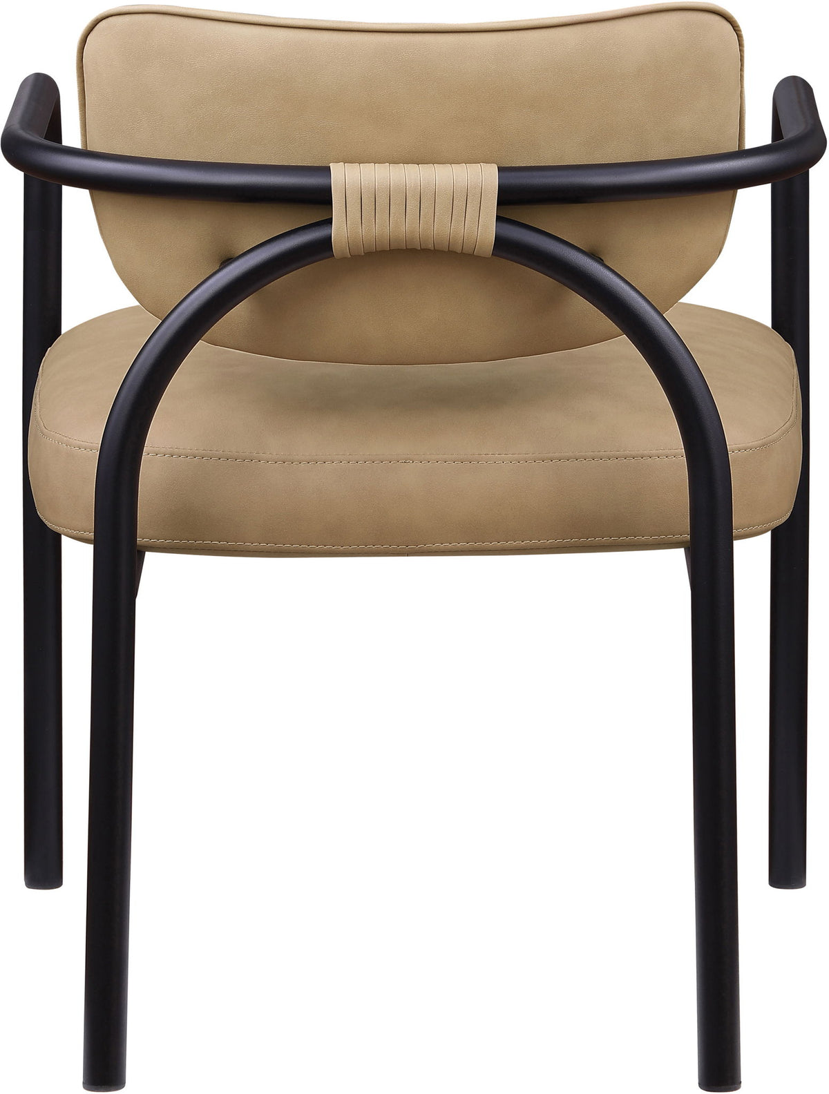 Serava - Vegan Leather Upholstered Dining Chair (Set of 2) - Tan