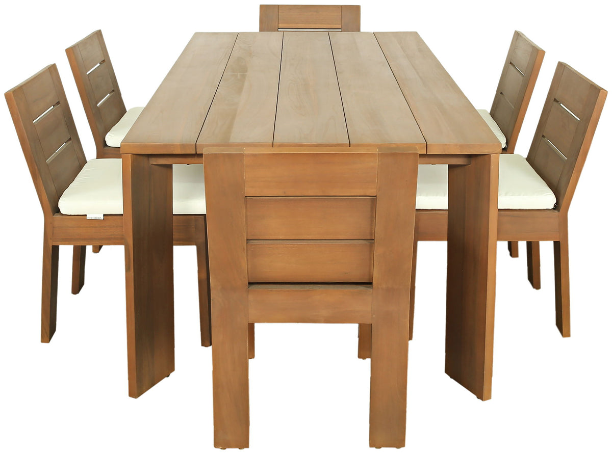Mirella - Teak Wood Outdoor Patio Dining Table