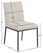 Reeves - Dining Side Chair (Set of 2) - Black Base