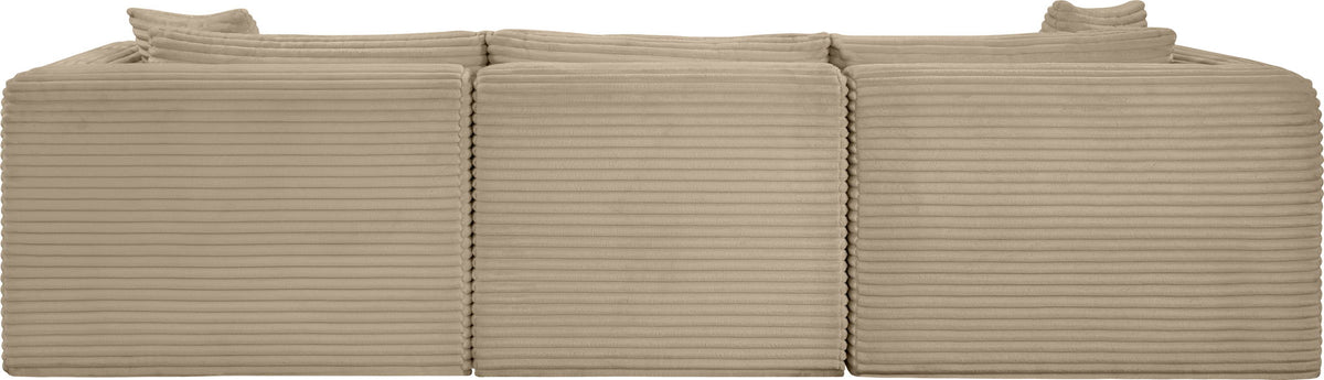 Shaggy - Fabric 3 Seat Modular Sofa