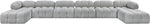 Ames - 8 Piece Fabric Modular Sectional